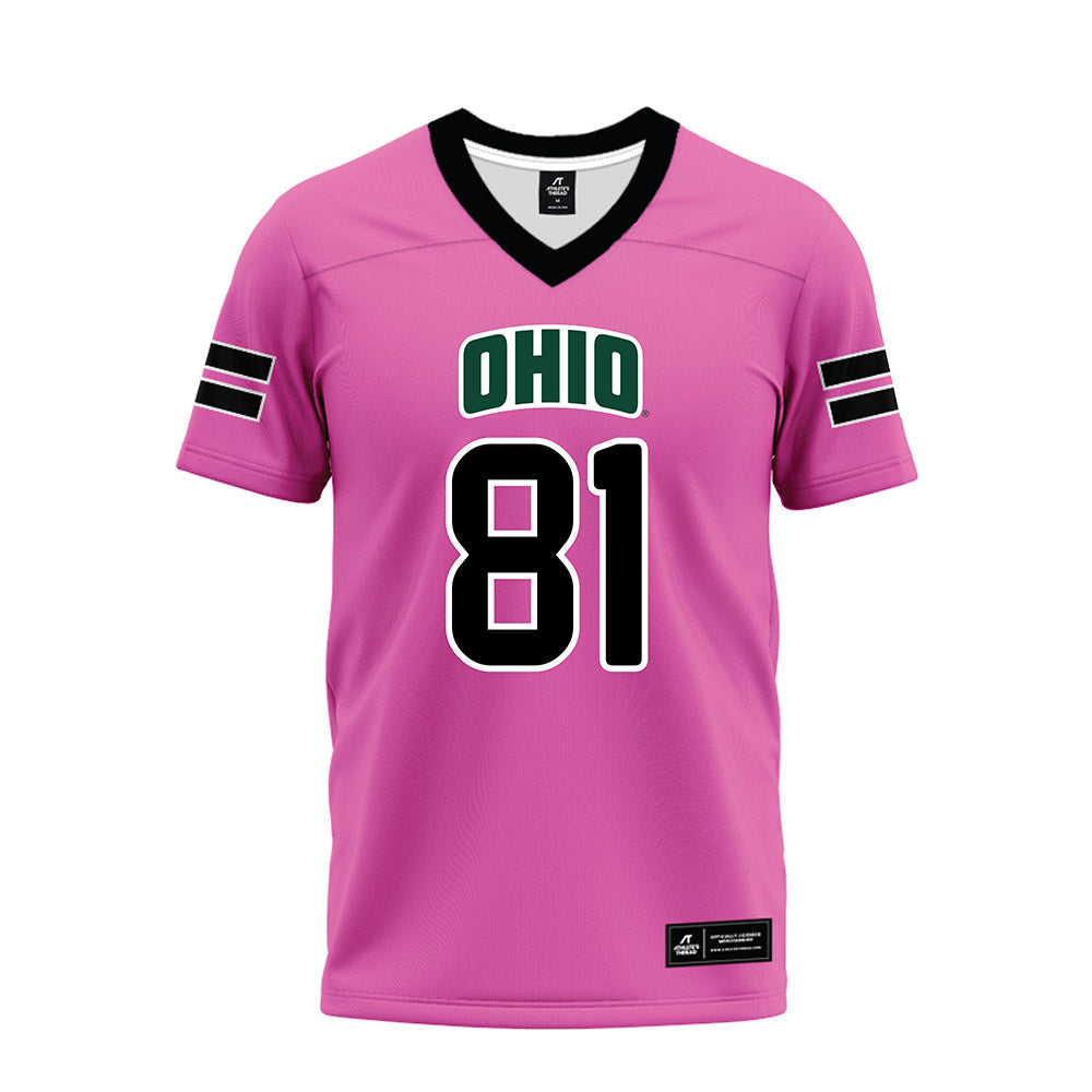 Ohio - NCAA Football : MC Walker - Pink Premium Football Jersey-0