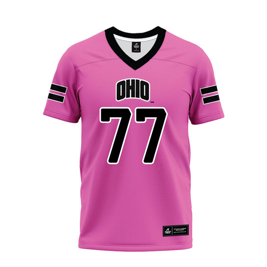 Ohio - NCAA Football : Sandro Malicevic - Pink Premium Football Jersey-0