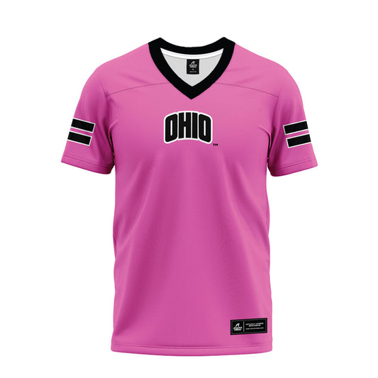 Ohio - NCAA Football : Will Hryszko - Pink Premium Football Jersey-0