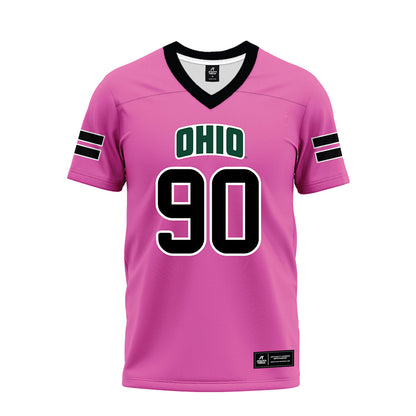 Ohio - NCAA Football : Kolten Bartels - Pink Premium Football Jersey-0