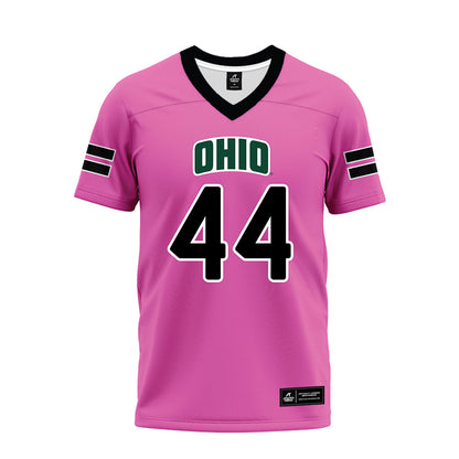 Ohio - NCAA Football : Aiden Lowery - Pink Premium Football Jersey-0