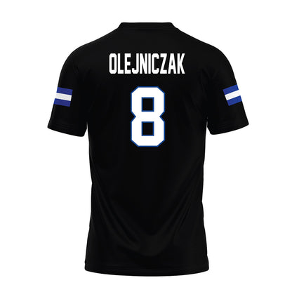 Grand Valley - NCAA Football : Zak Olejniczak - Black Premium Football Jersey-1