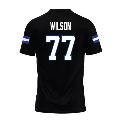 Grand Valley - NCAA Football : JJ Wilson - Black Premium Football Jersey-1