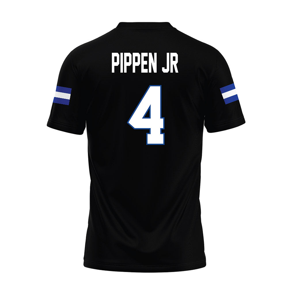 Grand Valley - NCAA Football : Deonte Pippen Jr - Black Premium Football Jersey-1