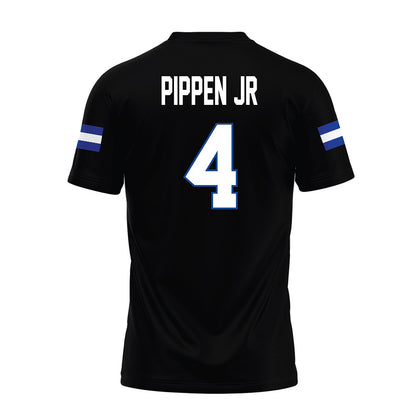 Grand Valley - NCAA Football : Deonte Pippen Jr - Black Premium Football Jersey-1