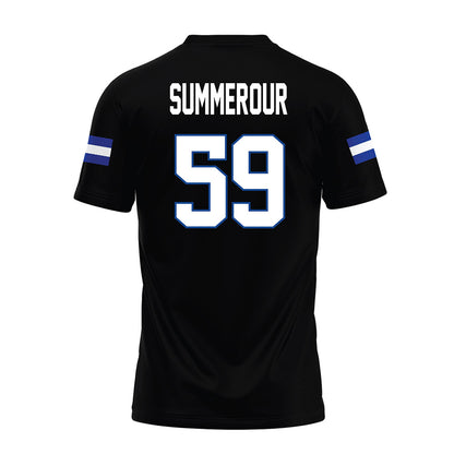 Grand Valley - NCAA Football : Cameron Summerour - Black Premium Football Jersey-1