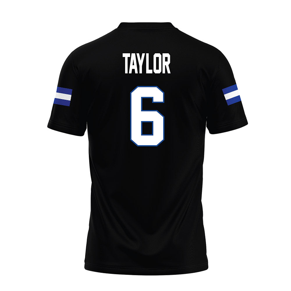Grand Valley - NCAA Football : Daylin Taylor - Black Premium Football Jersey-1