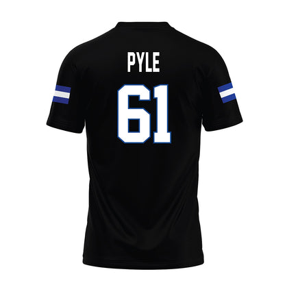 Grand Valley - NCAA Football : Cooper Pyle - Black Premium Football Jersey-1