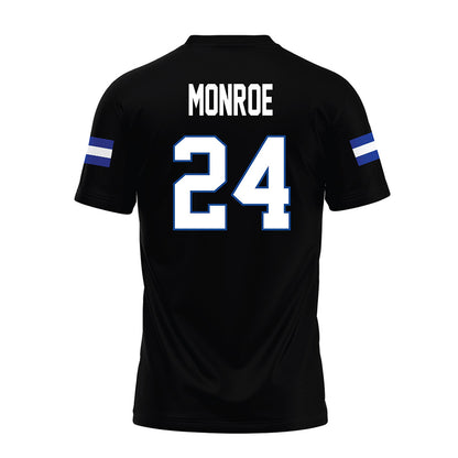 Grand Valley - NCAA Football : Deondray Monroe - Black Premium Football Jersey-1