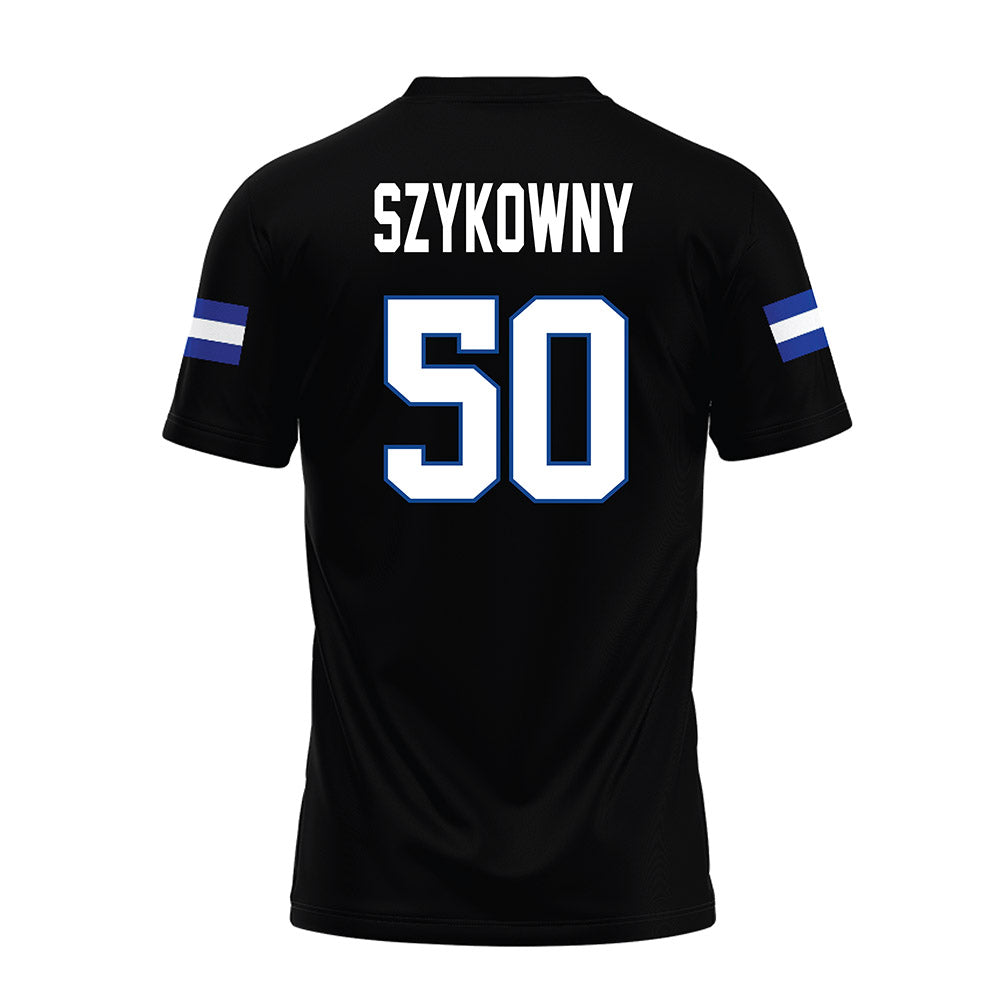 Grand Valley - NCAA Football : Trey Szykowny - Black Premium Football Jersey-1