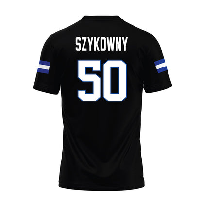Grand Valley - NCAA Football : Trey Szykowny - Black Premium Football Jersey-1