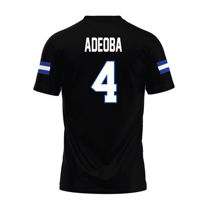 Grand Valley - NCAA Football : Dammy Adeoba - Black Premium Football Jersey-1
