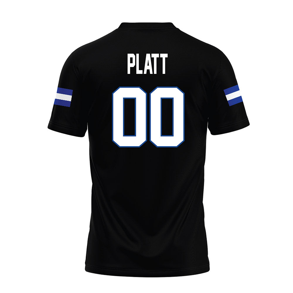 Grand Valley - NCAA Football : Brayden Platt - Black Premium Football Jersey-1