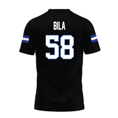 Grand Valley - NCAA Football : Colton Bila - Black Premium Football Jersey-1