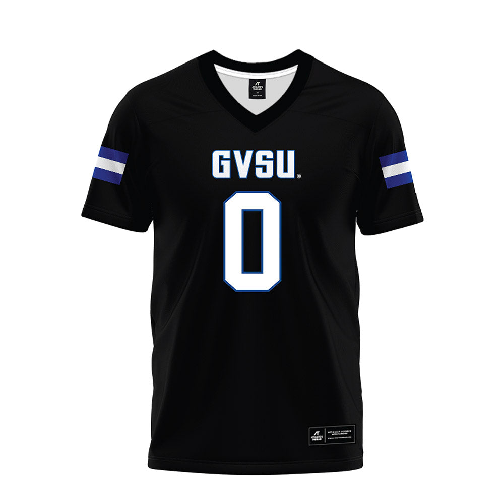 Grand Valley - NCAA Football : Grant Hart - Black Premium Football Jersey-0