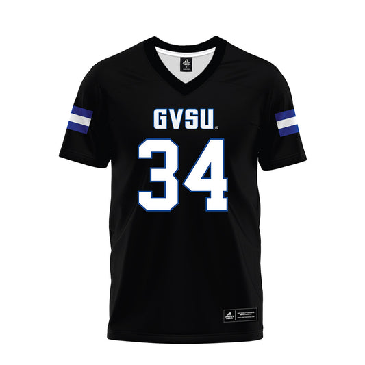 Grand Valley - NCAA Football : Keegan Sell - Black Premium Football Jersey-0