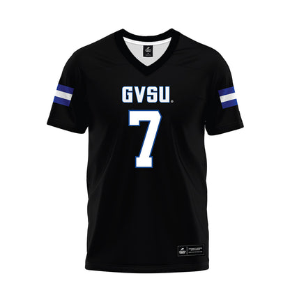 Grand Valley - NCAA Football : Derek Rood - Black Premium Football Jersey-0