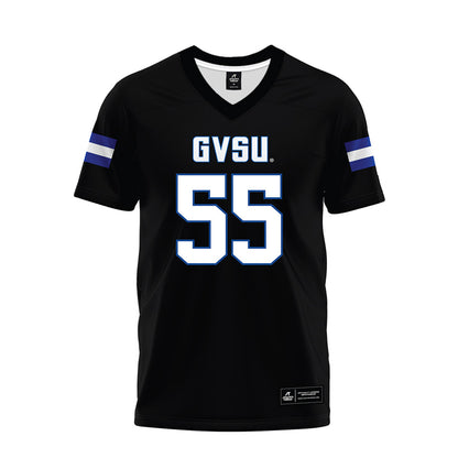 Grand Valley - NCAA Football : Evan Curtiss - Black Premium Football Jersey-0