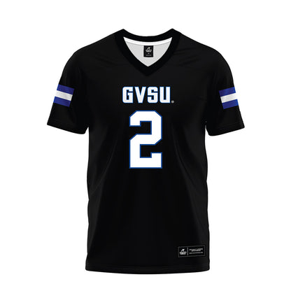 Grand Valley - NCAA Football : Andrew Schuster - Black Premium Football Jersey-0