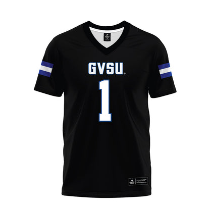 Grand Valley - NCAA Football : Jason Hardy - Black Premium Football Jersey-0