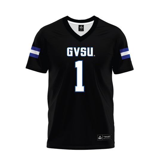 Grand Valley - NCAA Football : Jason Hardy - Black Premium Football Jersey-0
