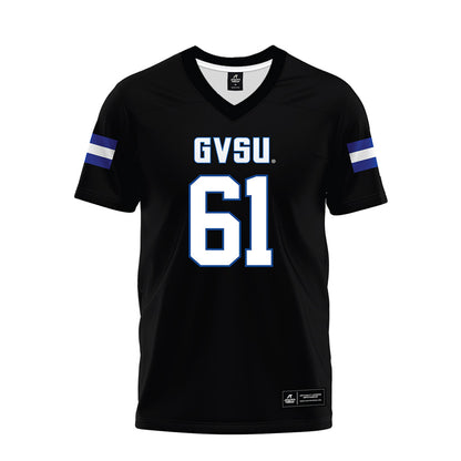 Grand Valley - NCAA Football : Cooper Pyle - Black Premium Football Jersey-0