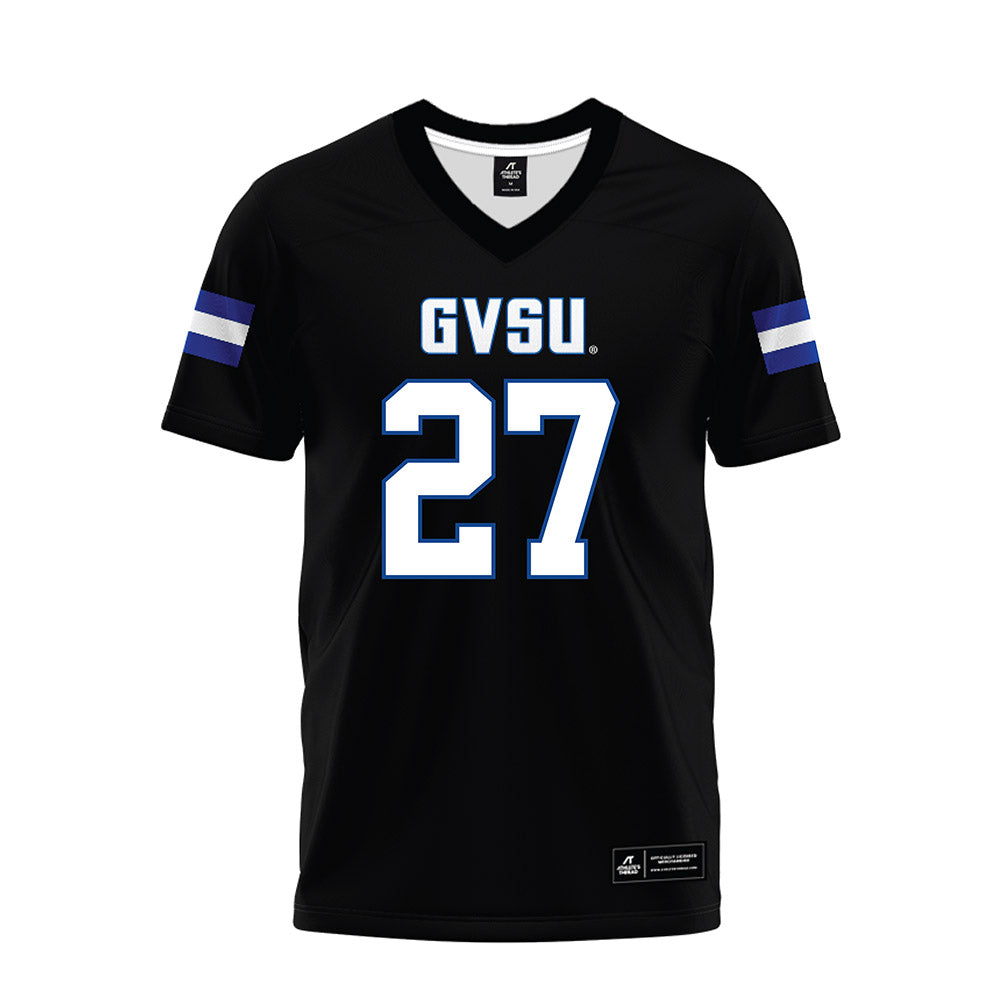 Grand Valley - NCAA Football : Chris Little - Black Premium Football Jersey-0
