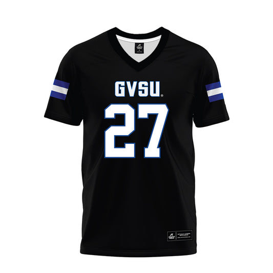 Grand Valley - NCAA Football : Chris Little - Black Premium Football Jersey-0