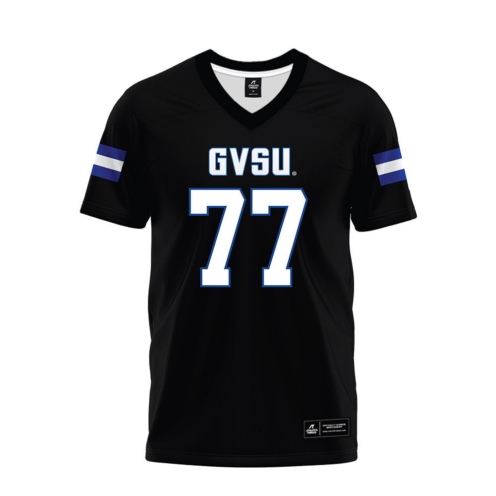 Grand Valley - NCAA Football : JJ Wilson - Black Premium Football Jersey-0