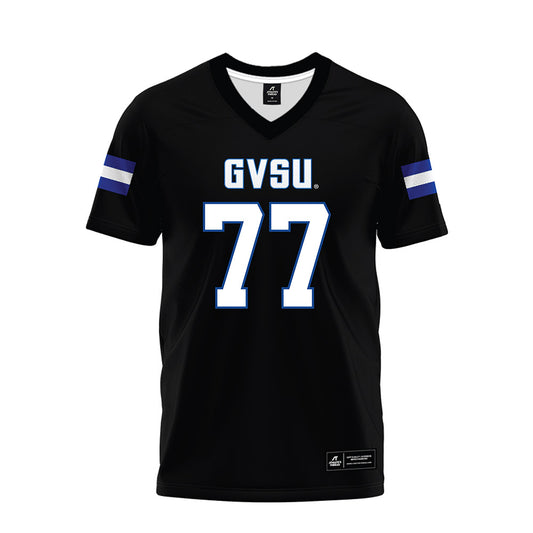 Grand Valley - NCAA Football : JJ Wilson - Black Premium Football Jersey-0