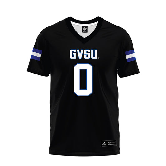 Grand Valley - NCAA Football : Torian Wyatt - Black Premium Football Jersey-0