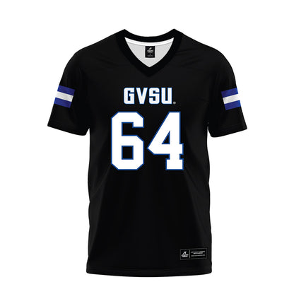Grand Valley - NCAA Football : Barry Howard - Black Premium Football Jersey-0