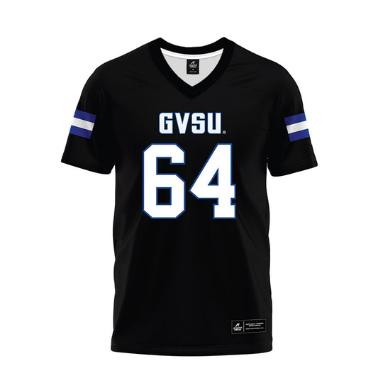 Grand Valley - NCAA Football : Barry Howard - Black Premium Football Jersey-0