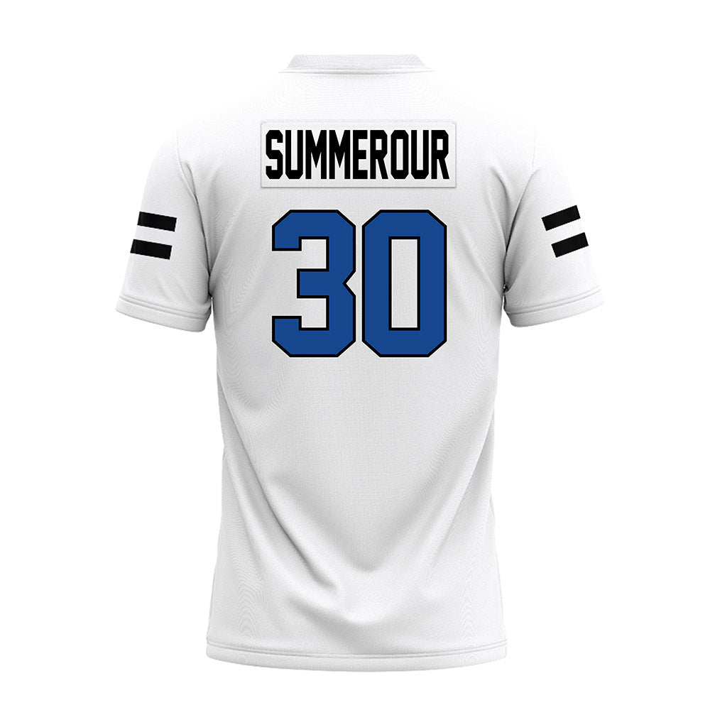 Grand Valley - NCAA Football : Cameron Summerour - White Premium Football Jersey-1