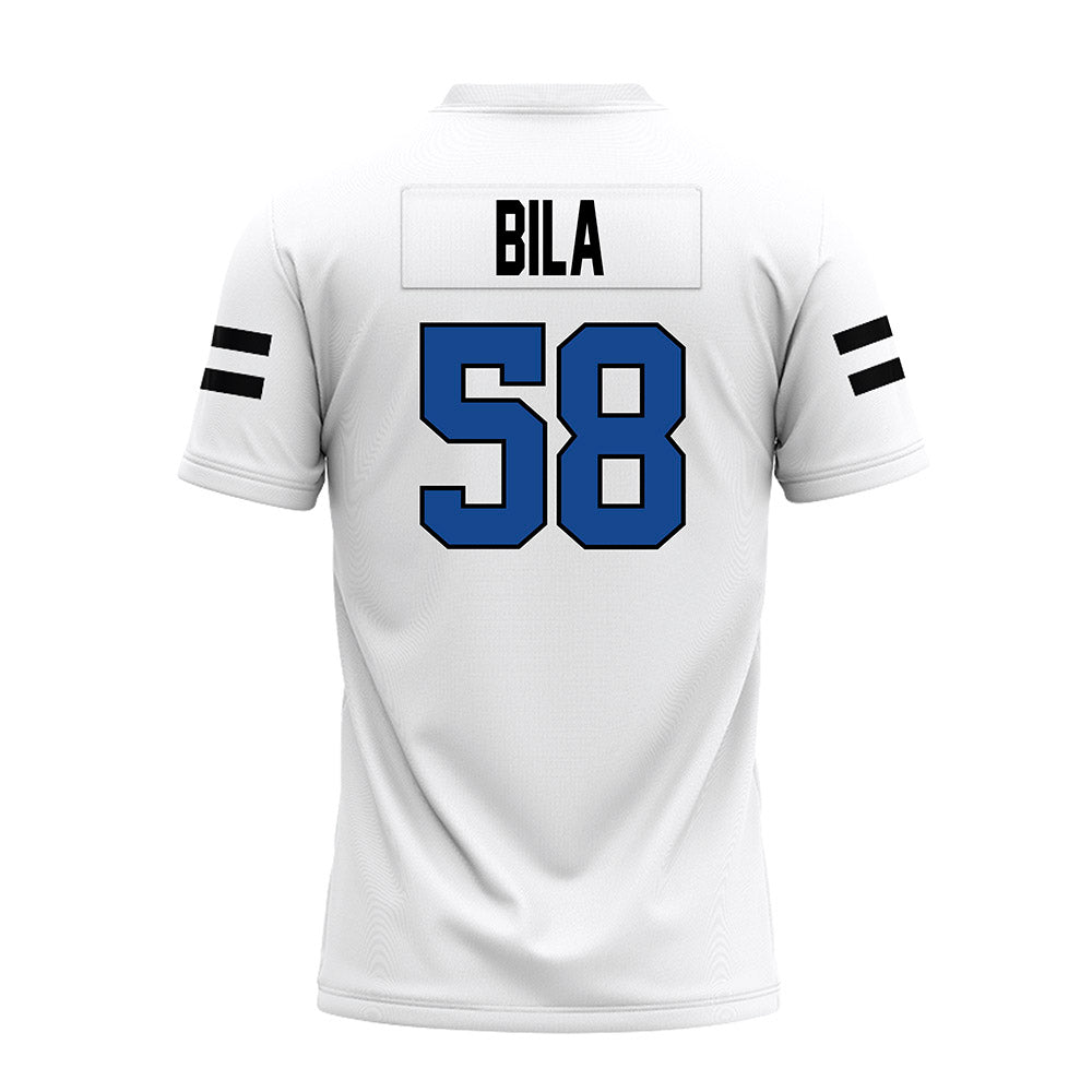 Grand Valley - NCAA Football : Colton Bila - White Premium Football Jersey-1