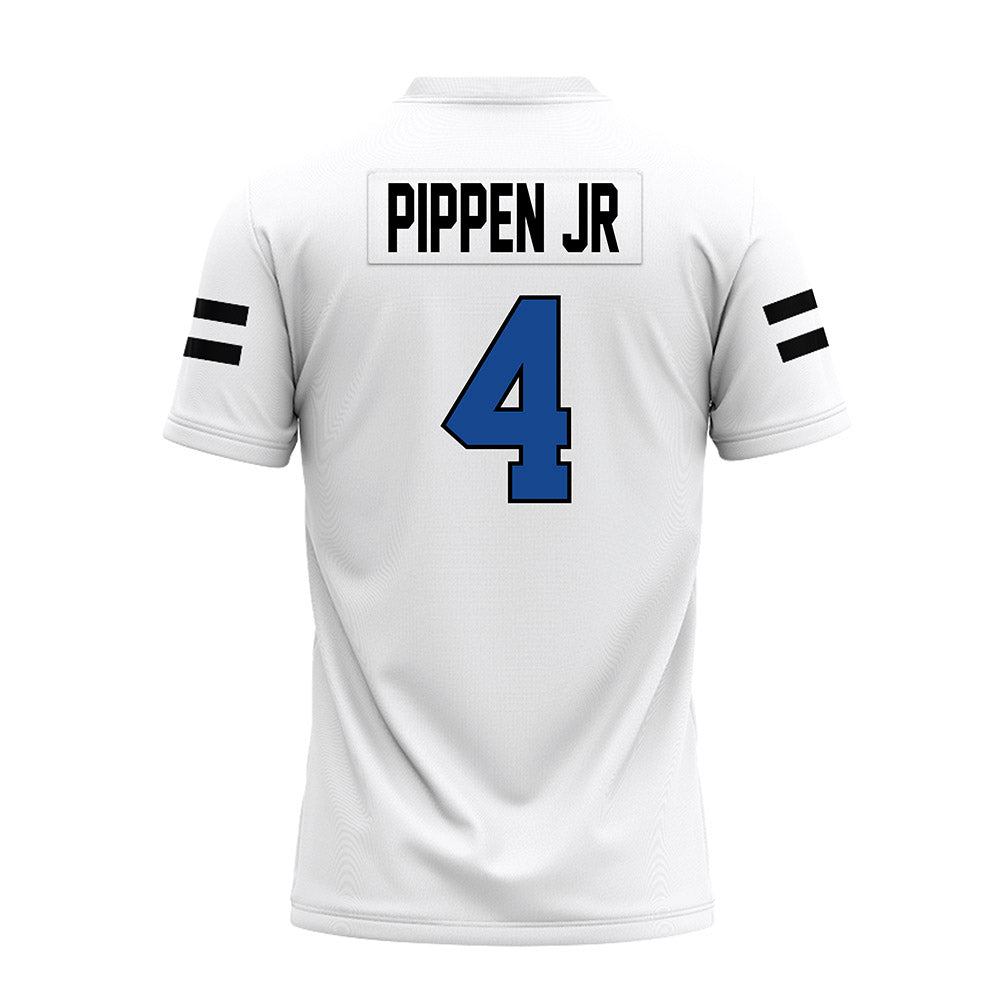 Grand Valley - NCAA Football : Deonte Pippen Jr - White Premium Football Jersey-1