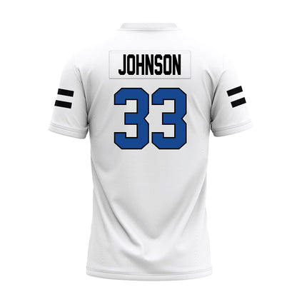 Grand Valley - NCAA Football : Dreshaun Johnson - White Premium Football Jersey-1