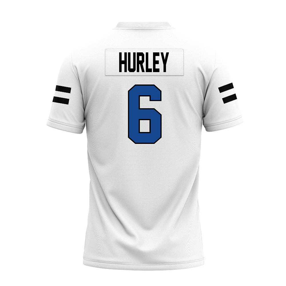 Grand Valley - NCAA Football : Bryce Hurley - White Premium Football Jersey-1