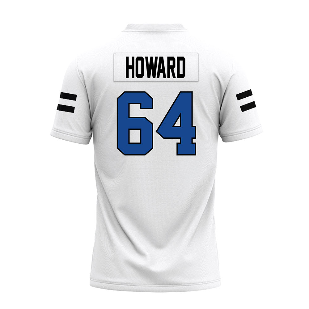 Grand Valley - NCAA Football : Barry Howard - White Premium Football Jersey-1