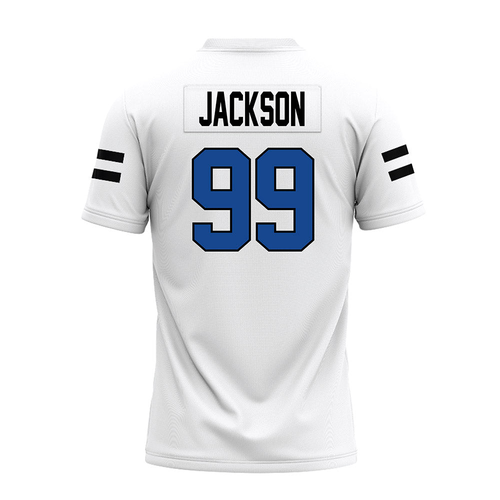Grand Valley - NCAA Football : Tyus Jackson - White Premium Football Jersey-1