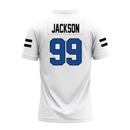 Grand Valley - NCAA Football : Tyus Jackson - White Premium Football Jersey-1