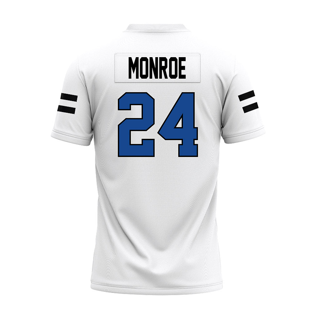 Grand Valley - NCAA Football : Deondray Monroe - White Premium Football Jersey-1