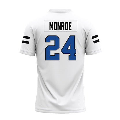 Grand Valley - NCAA Football : Deondray Monroe - White Premium Football Jersey-1