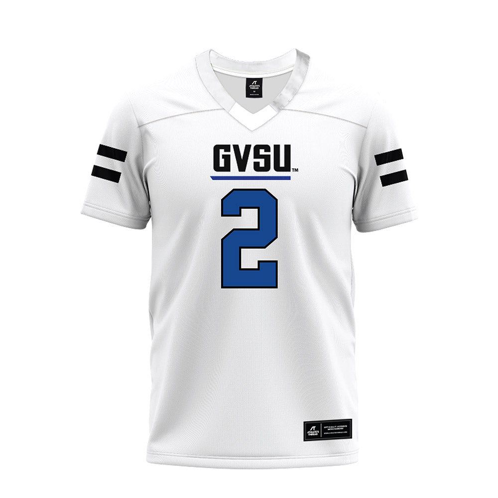 Grand Valley - NCAA Football : Josh Anderson - White Premium Football Jersey-0