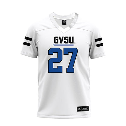Grand Valley - NCAA Football : Chris Little - White Premium Football Jersey-0