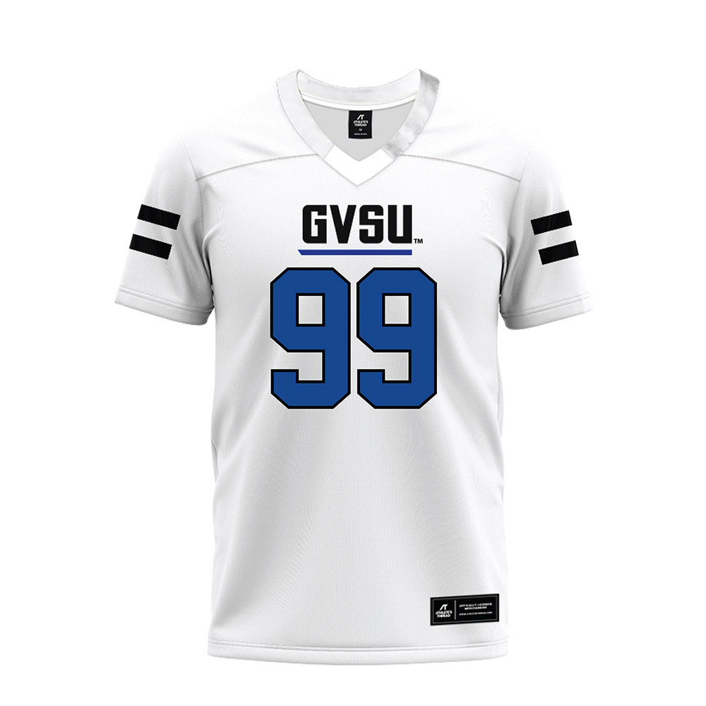 Grand Valley - NCAA Football : Tyus Jackson - White Premium Football Jersey-0
