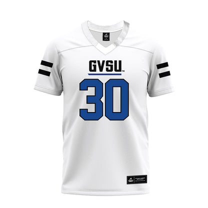 Grand Valley - NCAA Football : Cameron Summerour - White Premium Football Jersey-0