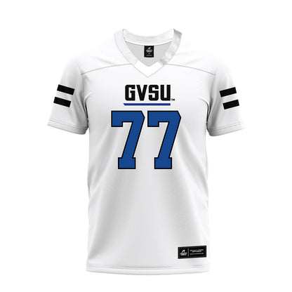 Grand Valley - NCAA Football : JJ Wilson - White Premium Football Jersey-0