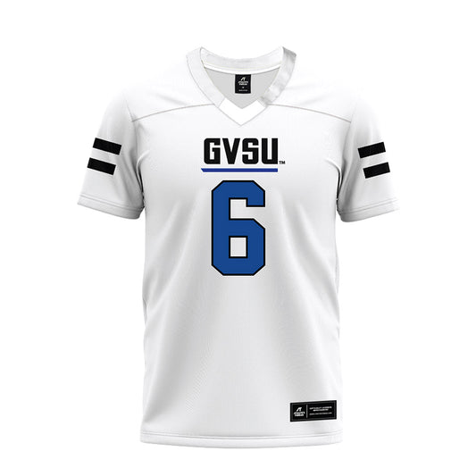 Grand Valley - NCAA Football : Darius Whiteside II - White Premium Football Jersey-0