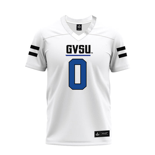 Grand Valley - NCAA Football : Torian Wyatt - White Premium Football Jersey-0